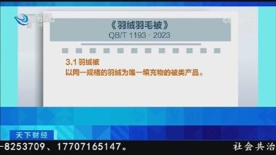 央视曝光羽绒被里的羽绒骗局