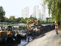 图集|沙市西干渠不久污水变清水