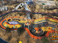 荆州城市新客厅运动公园及水岸公园建设部分完工