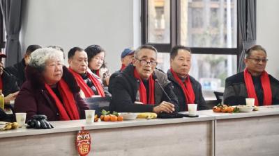 新春走基层 | 荆州经开区联合街道：“忆旧年，话新春”茶话会