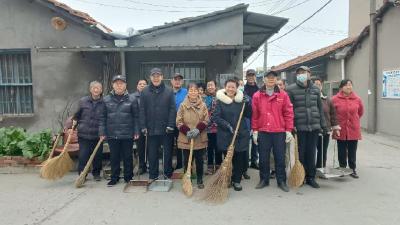 荆州区城南街道九阳社区：洁城大清扫 洁净迎新春