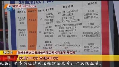 春风送岗 经开区举办招聘会 现场达成300余个就业意向