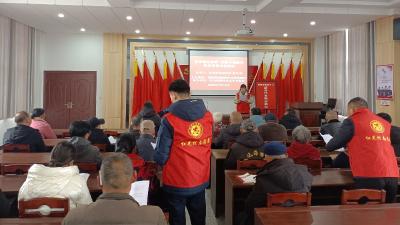 荆州区城南街道红光村：“倡导绿色殡葬，弘扬文明新风” 经典诵读文化活动