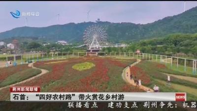 石首：“四好农村路”带火赏花乡村游