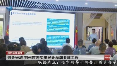 强企兴城 荆州市将实施民企品牌共建工程
