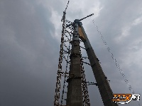 图集丨雨中的观音寺长江大桥 别一样的风景