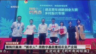 雁阵归巢来 “新农人”用数字基因重组农业产业链
