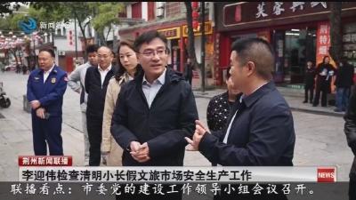 李迎伟检查清明小长假文旅市场安全生产工作