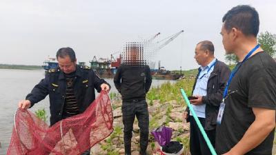 监利市柘木乡：开展禁渔巡查 守护长江水域生态资源