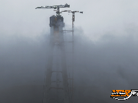 图集丨雨中的观音寺长江大桥 别一样的风景
