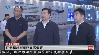 汪元程赴荆州经开区调研