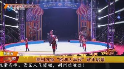 荆州方特“欧洲大马戏”欢乐启幕