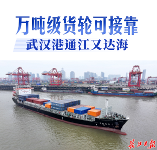 牢记嘱托 建成支点丨从通江达海到链接全球，武汉港九大港区激活“黄金水道”
