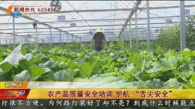 农产品质量安全培训 护航“舌尖安全’