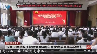 市直卫健系统庆祝建党104周年暨党建成果展示会举行