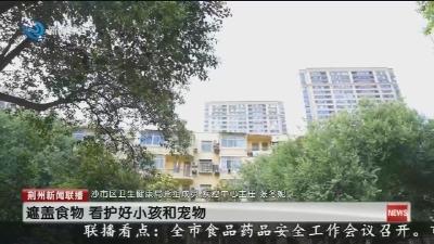 荆州城区开展集中灭蚊蝇工作