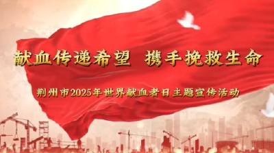 荆州市2025年世界献血者日主题宣传活动