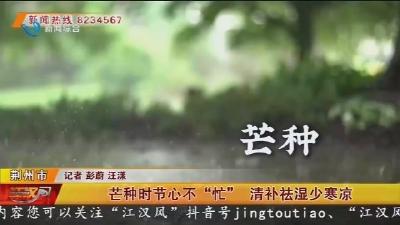 芒种时节心不“忙” 清补祛湿少寒凉