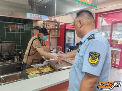 荆州市市场监管部门开展学校及校园周边食品安全督导检查工作