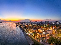 图集 | 沙市码头夏日晚霞醉游人