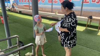 荆州区南门社区开展暑期防溺水安全教育实践活动
