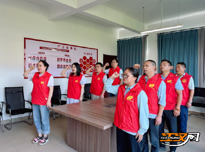 沙市区玉龙桥社区：共庆七一践初心 红色薪火永相传