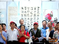庆七一，石首市举行书画作品展
