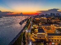 图集 | 沙市码头夏日晚霞醉游人