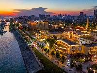 图集 | 沙市码头夏日晚霞醉游人