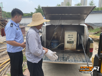 报废车变“黑加油车”？松滋交警铁腕查处！