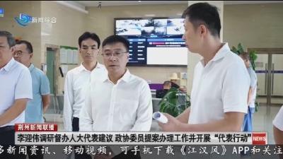 李迎伟调研督办人大代表建议 政协委员提案办理工作并开展“代表行动” 