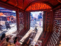 图集丨对话张居正！元宇宙艺术馆引爆开学季