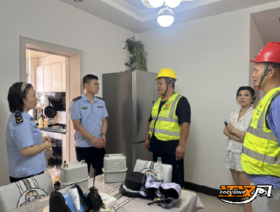 石首市推进燃气表轮换 筑牢用气安全防线