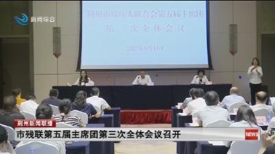 市残联第五届主席团第三次全体会议召开