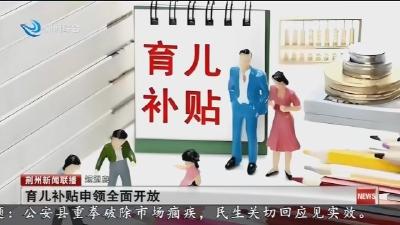短消息：育儿补贴申领全面开放