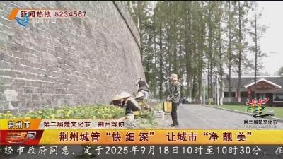 荆州城管“快细深” 让城市“净靓美“