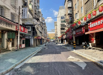 沙市大赛巷美食街改造即将完工