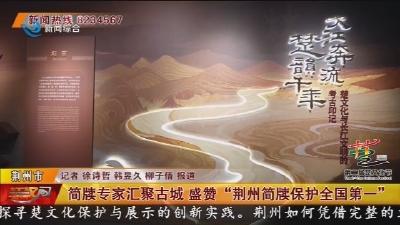 简牍专家汇聚古城 盛赞“荆州简牍保护全国第一”