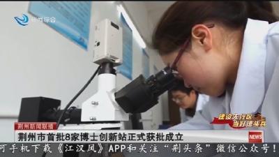 荆州市首批8家博士创新站正式获批成立