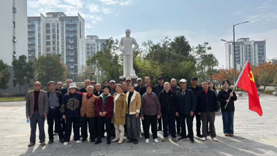 江陵县沙岗镇：重阳敬老传承红色基因 银龄生辉砥砺初心使命