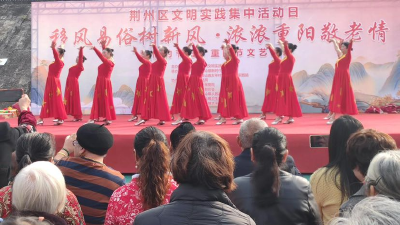 荆州区开展重阳节社会主义核心价值观宣传活动