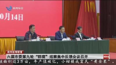 六届市委第九轮“群腐” 巡察集中反馈会议召开