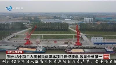 荆州43个项目入围省民间资本项目投资清单 数量全省第一 
