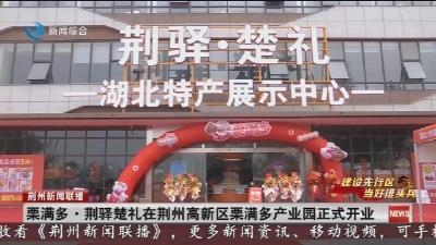 栗满多·荆驿楚礼在荆州高新区栗满多产业园正式开业