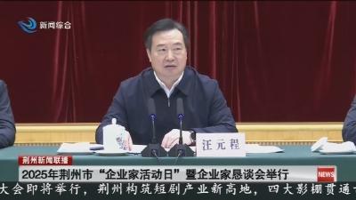 2025年荆州市 “企业家活动日” 暨企业家恳谈会举行