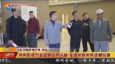 荆州影视产业园获业界青睐 多部短剧即将进棚拍摄