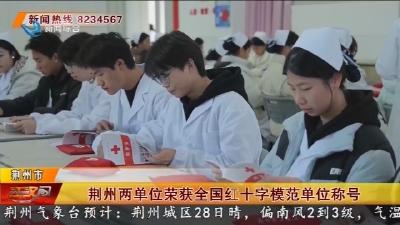 荆州两单位荣获全国红十字模范单位称号