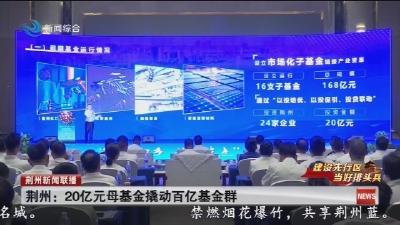 荆州: 20亿元母基金撬动百亿基金群