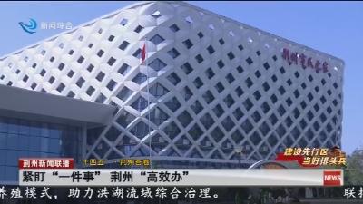 紧盯“一件事” 荆州“高效办”