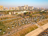 【图集】周末游玩好去处 柳林洲公园露营欢乐多